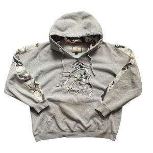 VINTAGE CAMO SWEATSHIRT HOODIE